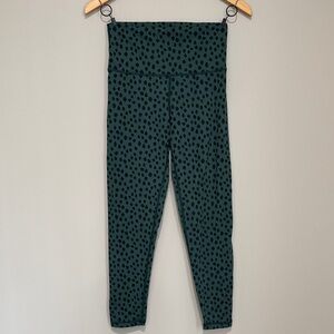 Aerie Dark Green and Black Leggings